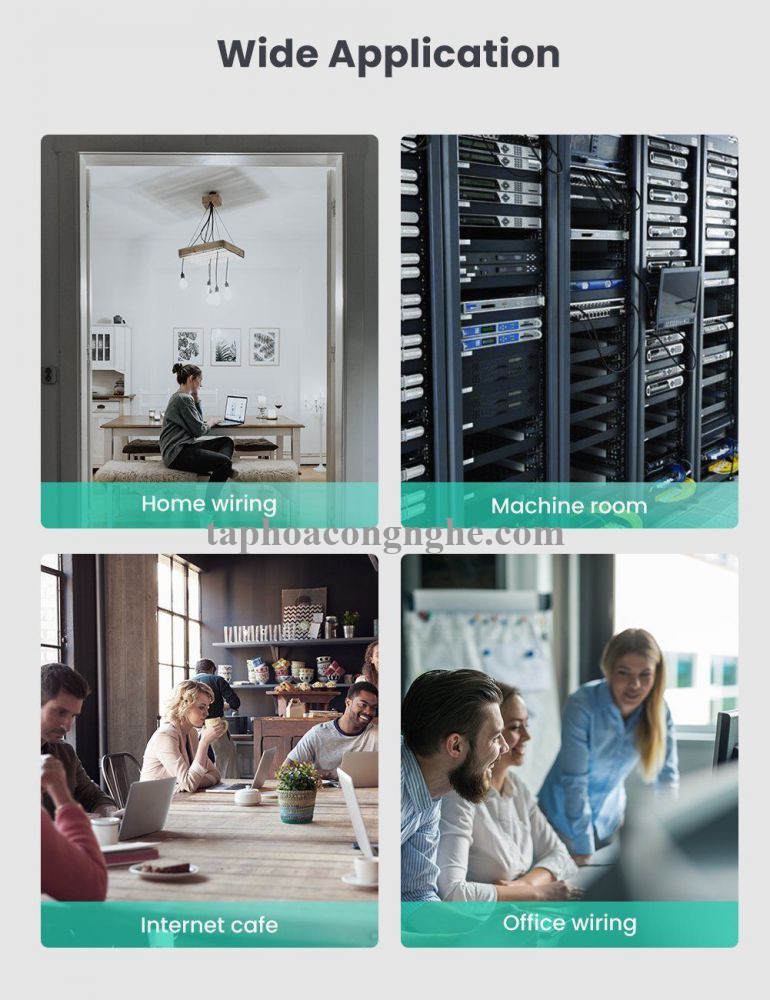 Ugreen 70682 5M Cat6E FTP cáp nối mạng truyền dữ liệu giữa các máy tính NW135 30070682